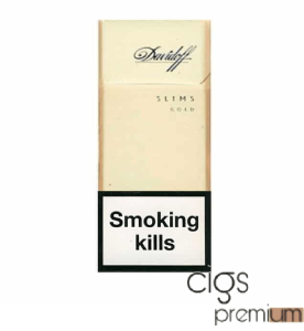DAVIDOFF SLIM GOLD سجائر دافيدوف سليم ذهبي