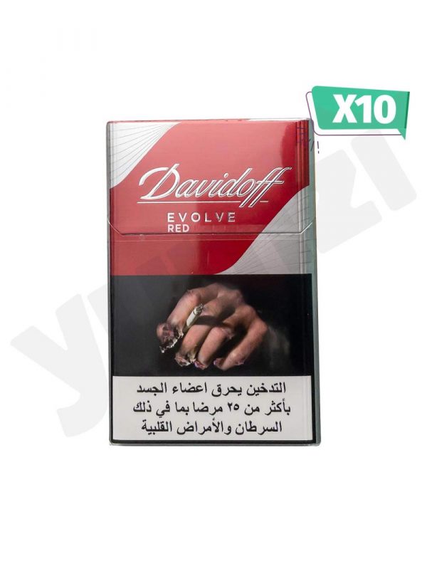 davidoff Evolve red سجائر ديفيدوف سلفر