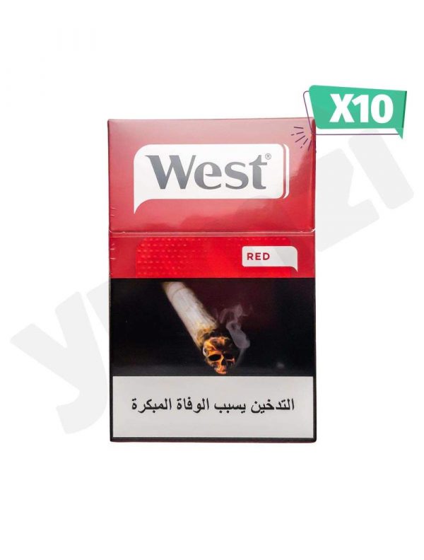 WEST RED سجائر وست أحمر