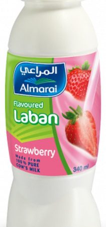 AL MARAI LAVAN STRAWBERRY 340MLالمراعي لبن طازج بنكهة الفراولة  340 مل