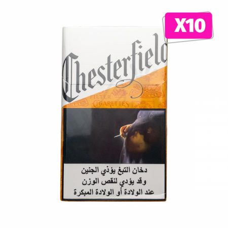 CHESTERFIELD ORANGE NEW سجائر شيسترفيلد - سجائر أوريجينال