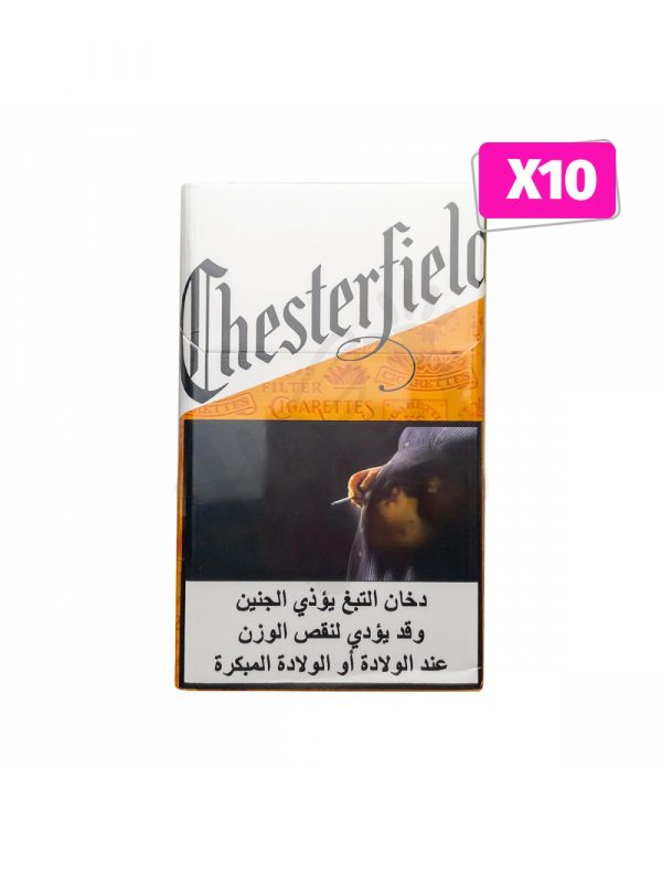 CHESTERFIELD ORANGE NEW سجائر شيسترفيلد - سجائر أوريجينال