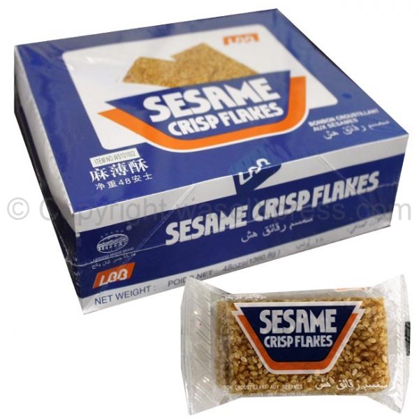 SESAME CRISP FLAKES 20 G  سمسم رقايق هش