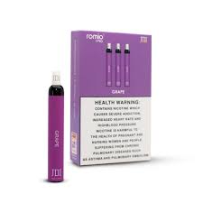 JDI ROMIO 230 FLAVOR  GRAPE  سجائر الكترونية جي دي اي روميو عنب باكت 3 بودات