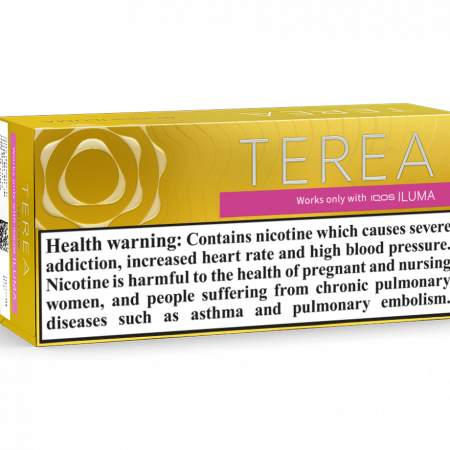 TEREA YELLOW IQOS ILUMA  تيرا أصفر  ايكوس