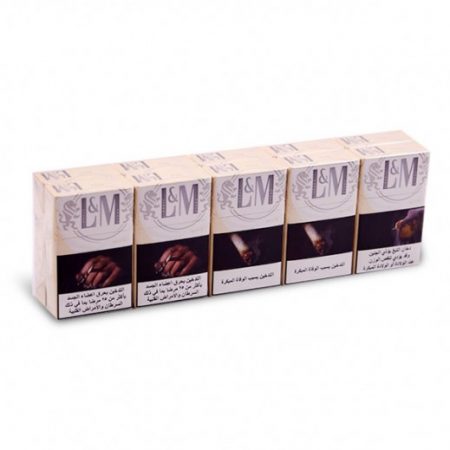 L AND M  WHITE  سجائر أل أم أبيض
