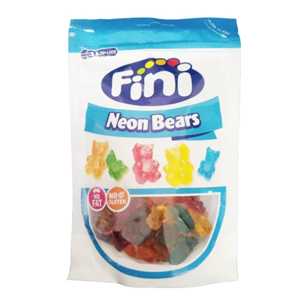 Fini Neon Bears 180G حلوى جلي الدببه