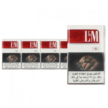 L AND M RED سجائر ال ام أحمر