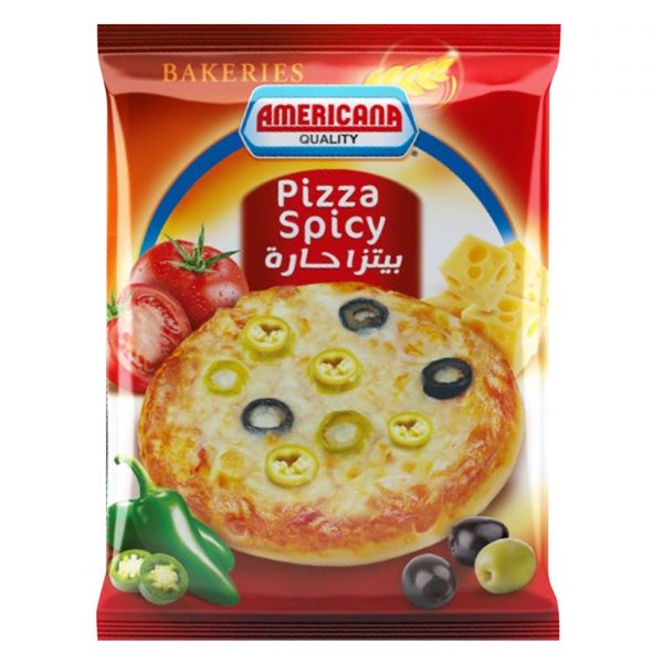 AMERICANA SPICY PIZZA HOT أمريكانا بيترا حارة