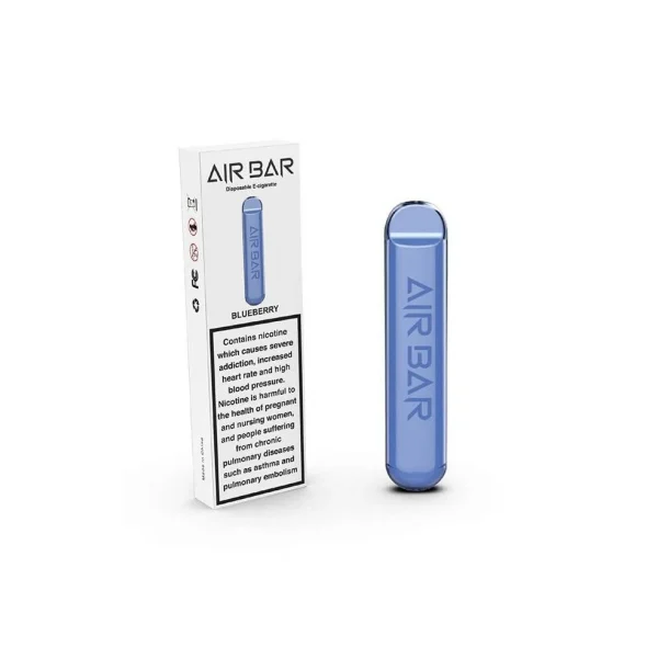 AIR BAR CLOSED POD SYSTEM NICOTINE 20MG FLAVOR BLUEBERRY سجائر الكترونية اير بار نكهه بلو بيري نوكوتين 20