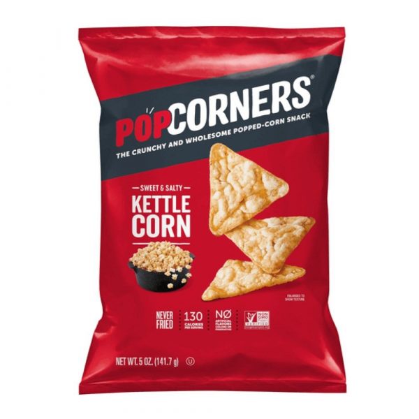 POPCORNERS SWEET AND SALTY  KETTLE CORN 141.7 G وجبة خفيفه من الذرة المقرمشه