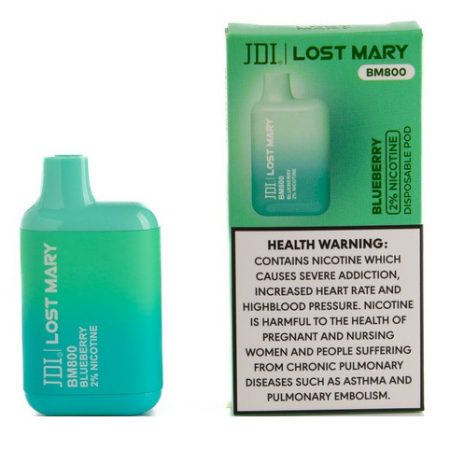 JDI LOST MARY BLUEBERYY  800 BM45% جي دي اي لوست ماري بلوبيري45 نكوتين 800 مزة