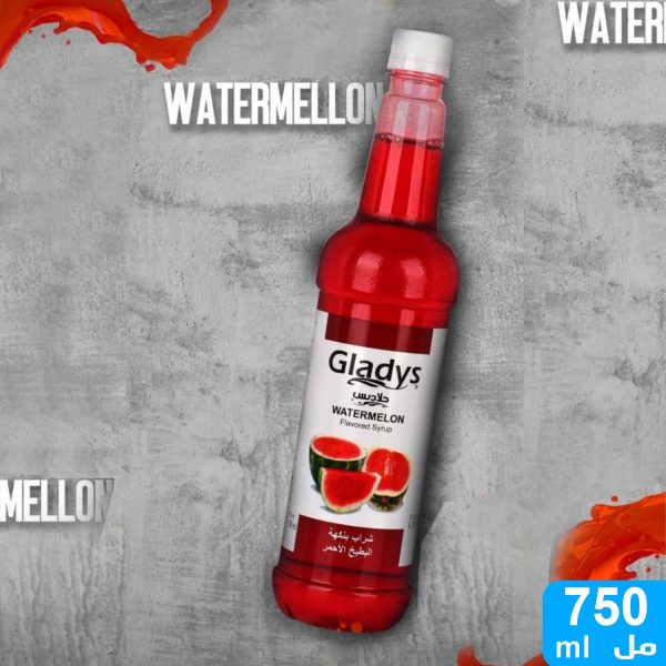 GLADYS WATERMELON 750ML  شراب جلاديس  بنكهه بطيخ