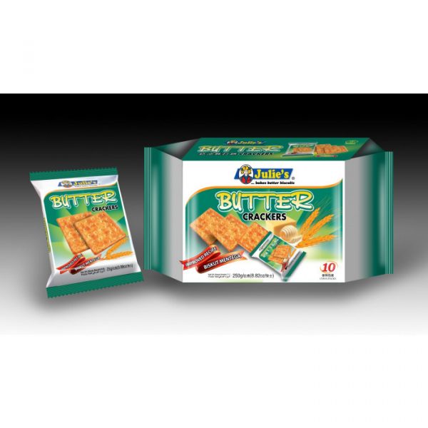 JULIES BUTTER CRACKERS 250G بسكويت زبدة جوليز