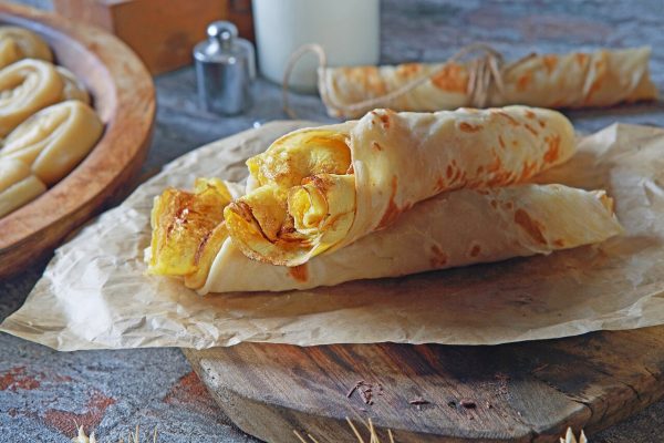 CHAPATI EGGS جباتي بالبيض
